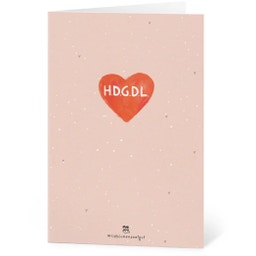 Seed Paper Greeting Card - HDGDL