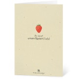 Grußkarten aus Saatpapier - Du bist unentbeerlich