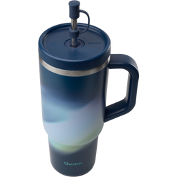 Qwetch Travel cup isotherme inox - Aura - 900ml - Midnight blue
