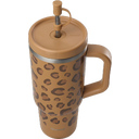 Qwetch Travel Cup Isotérmica - Wild - 900 ml - Camel