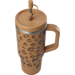 Qwetch Travel Cup Isotherme Inox - Wild - 900ml - Camel