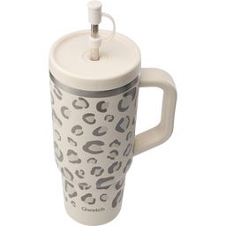 Qwetch Travel cup isotherme inox - Wild - 900ml - Homok