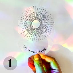 Regenboogstickers - Maak overal regenbogen - magic