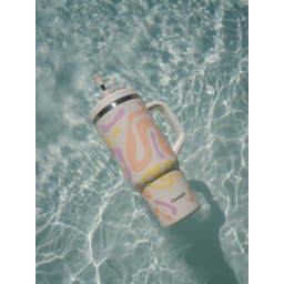 Travel Cup Isotherme Inox - Waves - 900 ml