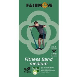 FAIRMOVE Fitness Band Medium (Green) - 1 kos