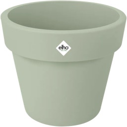 elho green basics top planter 23 cm - steingrün