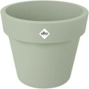 elho green basics top planter 30 cm - steingrün