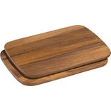Zassenhaus Fr&uuml;hst&uuml;cksbretter 2er-Set, Akazie