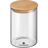 Zassenhaus Bocal en Verre avec Couvercle en Bois