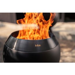 höfats MOON 45 Fire Bowl with Low Base - All Black