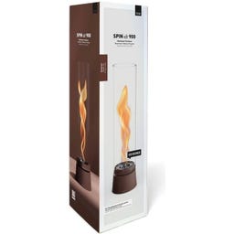 höfats SPIN air 900 Tischfeuer - rostbraun