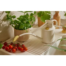 HAWS Classic Indoor Watering Can - 1 L - White Granite