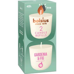 CleanLight ScentMax utántöltő gyertyák, 2 db-os csomag - Gardénia és füge