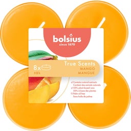 True Scents Maxi Duft-Teelichter 8h (8 Stk.) - Mango