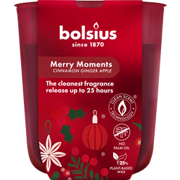 bolsius True Glow Duftkerze Merry Moments - klein