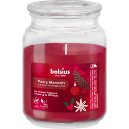 bolsius True Glow Merry Moments Scented Candle - large