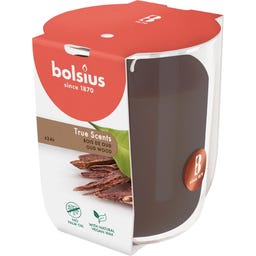 bolsius True Scents Duftkerze klein - Oud Wood