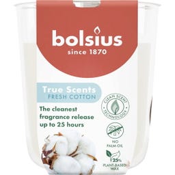 bolsius Mała świeca zapachowa - True Scents - Fresh Cotton