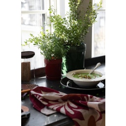 sagaform Geschirrtuch Edith bordeaux