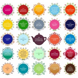 Calendrier de l'Avent Bio - Conte de Noël - 24 sachets de thé