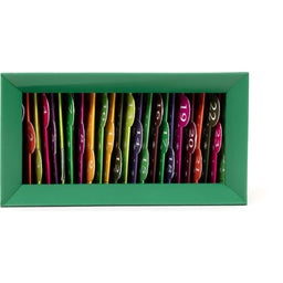 Te Adventskalender “Christmas Countdown” Grön, Ekologisk