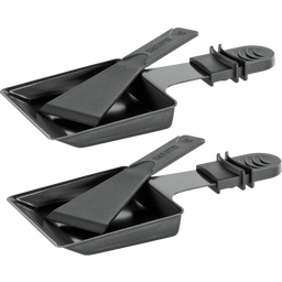 Küchenprofi Raclettepfännchen mit Schaber, 2er-Set - 1 Set