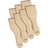 K&uuml;chenprofi Raclette Wooden Scrapers, Set of 8