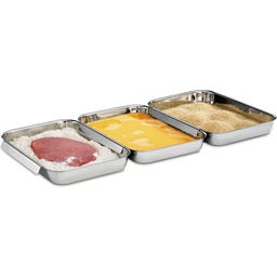 Küchenprofi Set de Panure, 3 pièces - 1 kit