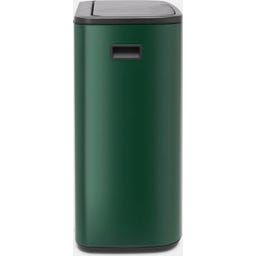 Bo Touch Bin 2 x 30 L with 2 Plastic Inserts - Pine Green
