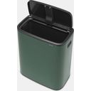 Bo Touch Bin - 60 L With 1 Plastic Insert - Pine Green