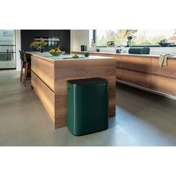 Bo Touch Bin - 60 L With 1 Plastic Insert - Pine Green