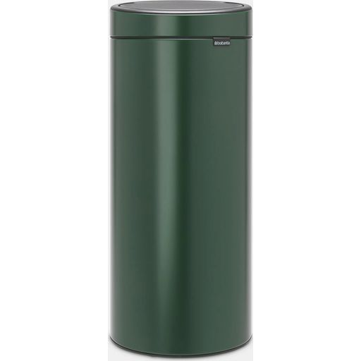 Brabantia Touch Bin New 30 L with a Plastic Liner - Pine Green
