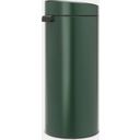 Brabantia Touch Bin New 30 L with a Plastic Liner - Pine Green