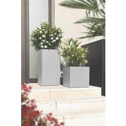 Lechuza CANTO Slatestone 40 low - Light grey