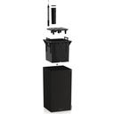 Lechuza CANTO Slatestone 40 high - dark grey