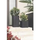 Lechuza CANTO Slatestone 40 high - dark grey