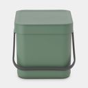 Brabantia Sort & Go - Pattumiera 6 L - Fir Green