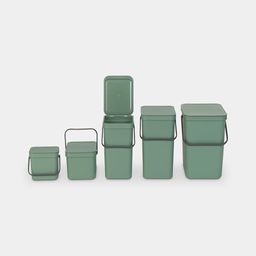 Brabantia Sort & Go - Pattumiera 6 L - Fir Green