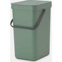 Brabantia Zabojnik za ločevanje odpadkov 12 L - Fir Green