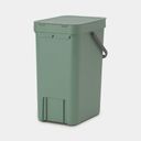 Brabantia Sort & Go - Pattumiera 12 L - Fir Green