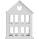 Eulenschnitt White Metal House - Mini (8 x 8 x 12 cm)