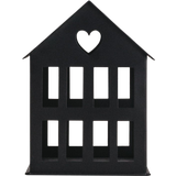 Eulenschnitt Maison en Métal Noire