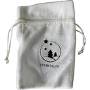 Velvet & Cotton Bag for Battery Compartment - white