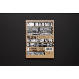 WILDPLASTIC Wildbag Schwerlast Müllbeutel 120 L - 1 Stk