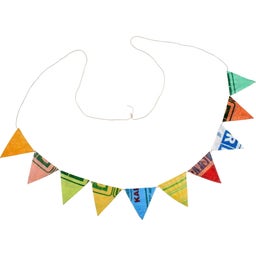 FAIR ZONE Wimpelkette Triangle - 1 Stk