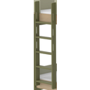 Popsicle senkrechte Leiter für Etagenbett - 1 Stk