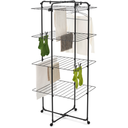 Brabantia HangOn Turm-Trockengestell, 30m - Matt Black