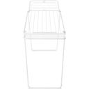 Brabantia HangOn Wäsche- und Kleiderständer, 18 m - White