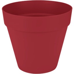 elho loft urban round wheels 40 - Rosso teatro