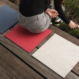 Steiner 1888 Cuscino per Seduta Anton - Crema